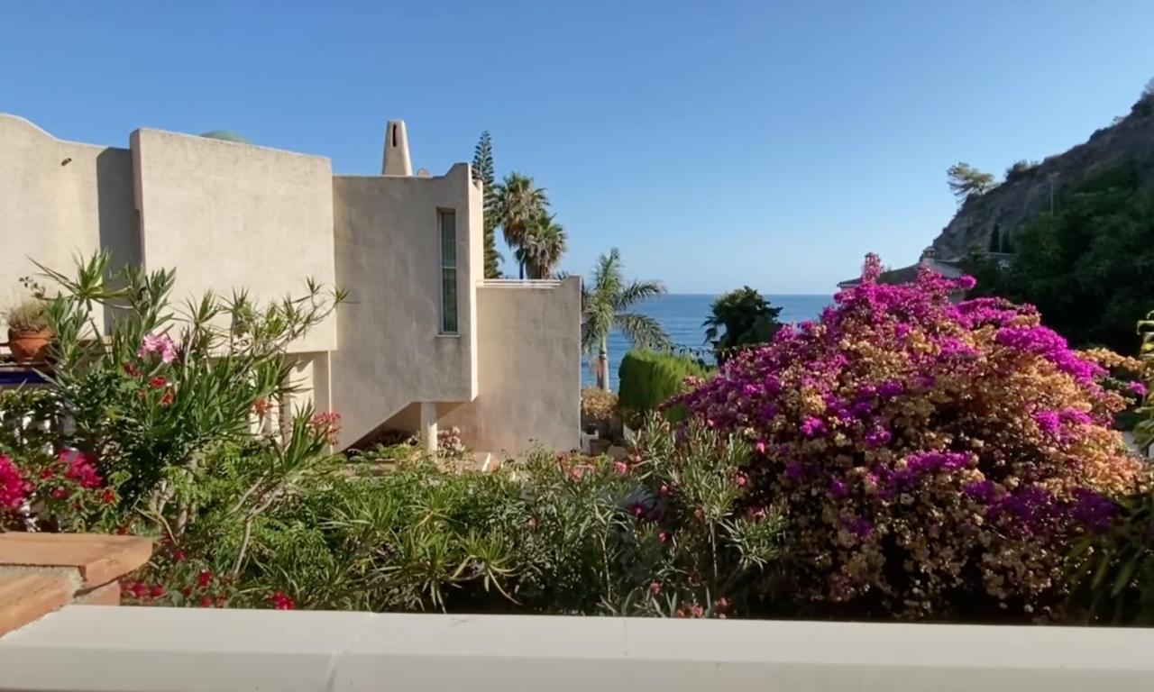 Вілла Espectacular Casa En La Playa Con Piscina Privada Альмуньєкар Екстер'єр фото
